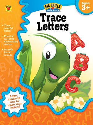 cover image of Trace Letters, Grades Preschool - K